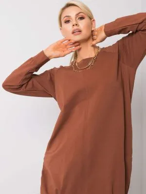 Rochie de zi maro - rochii de zi