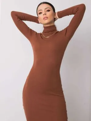 Rochie de zi maro - rochii de zi