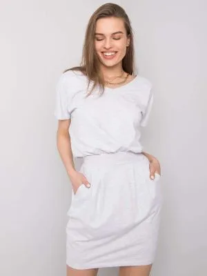 Rochie de zi gri - rochii de zi