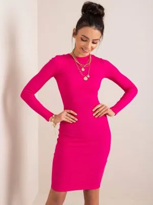 Rochie de zi roz - rochii de zi