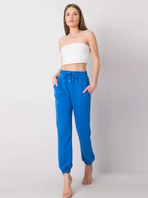 Pantaloni trening dama albastru - pantaloni
