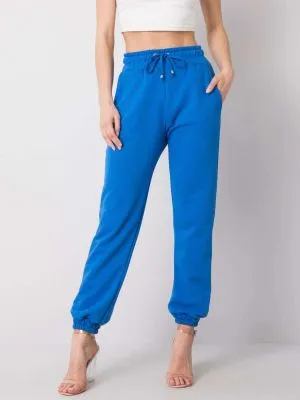 Pantaloni trening dama albastru - pantaloni