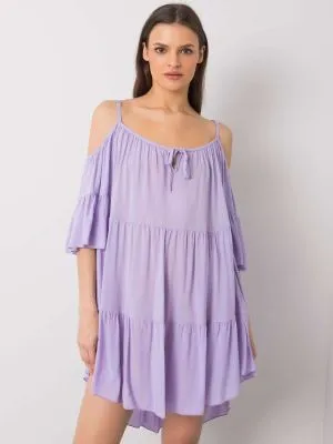 Rochie de zi casual violet - rochii de zi