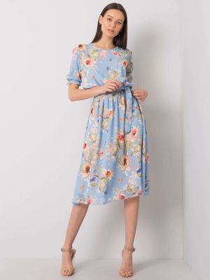 Rochie de zi albastru - rochii de zi