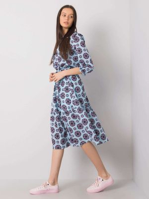 Rochie de zi albastru - rochii de zi