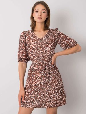Rochie de zi maro - rochii de zi