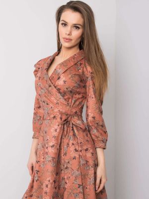 Rochie de zi portocaliu - rochii de zi
