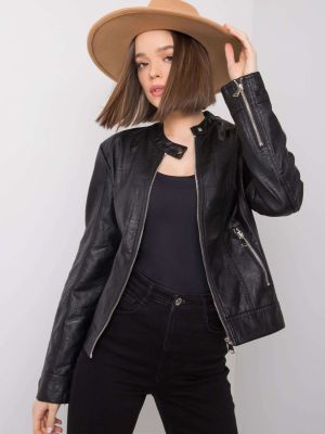 Geaca dama biker negru - geci, jachete