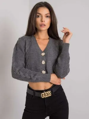 Pulover dama gri - pulovere