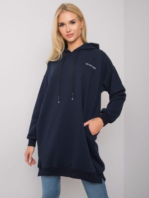 Hanorac dama lung bleumarin - hanorace
