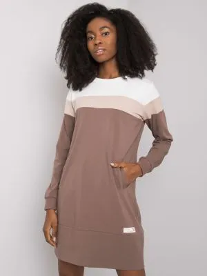 Rochie de zi maro - rochii de zi
