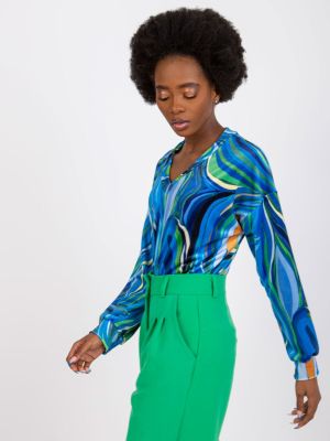 Bluza dama eleganta albastru - bluze