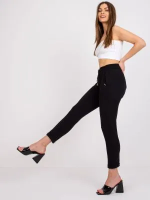 Pantaloni trening dama negru - pantaloni