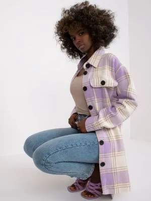 Camasa dama lunga violet - camasi