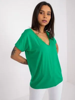 Top dama verde - tricouri, topuri