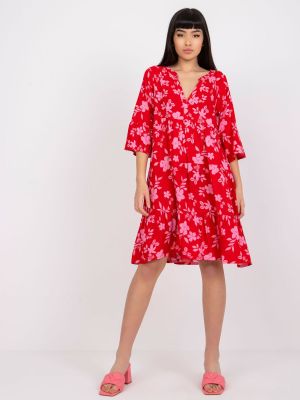 Rochie de zi rosu - rochii de zi