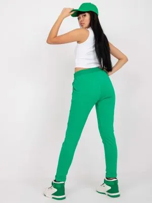 Pantaloni trening dama verde - pantaloni