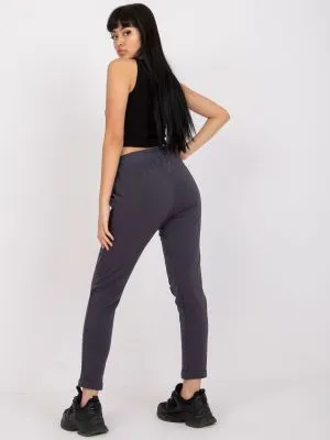 Pantaloni trening dama gri - pantaloni