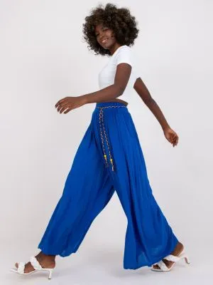 Pantaloni dama albastru - pantaloni