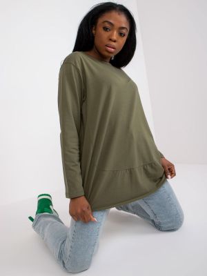 Bluza dama basic verde - bluze