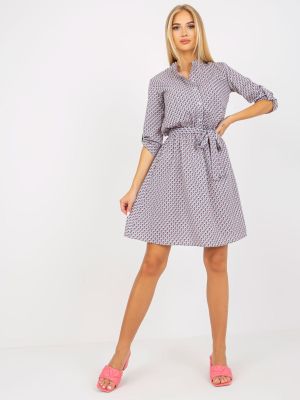 Rochie de zi casual gri - rochii de zi