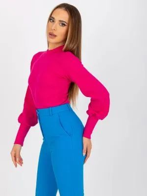 Bluza dama basic roz - bluze
