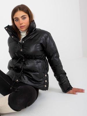 Geaca dama de iarna groasa negru - geci, jachete