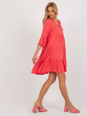 Rochie de zi roz - rochii de zi