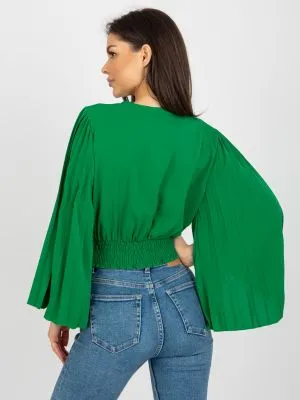 Bluza dama eleganta verde - bluze
