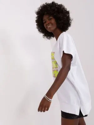 Bluza dama cu imprimeu verde - bluze