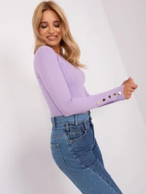 Pulover dama violet - pulovere