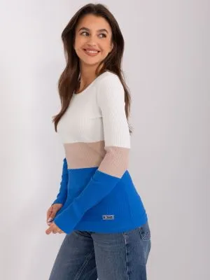 Bluza dama basic albastru - bluze