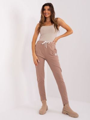 Pantaloni trening dama bej - pantaloni