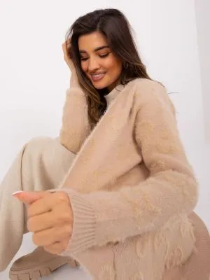 Cardigan dama bej - cardigane