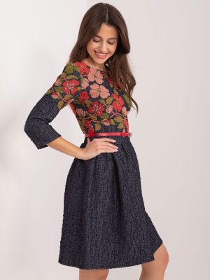 Rochie de cocktail bleumarin Luna - rochii de ocazie