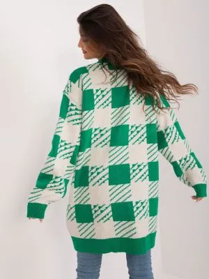 Cardigan dama verde - cardigane