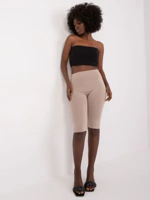 Colanti scurti dama bej - colanti, pantaloni scurti