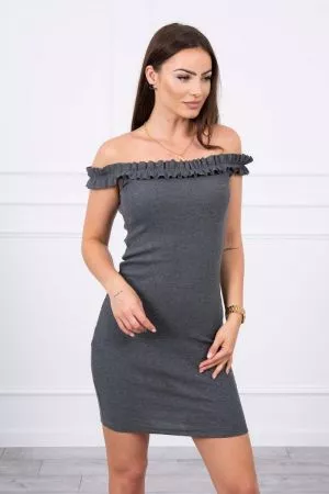 Rochie de zi gri - rochii de zi