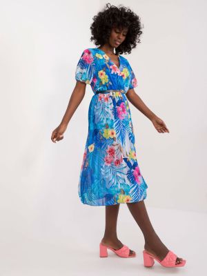 Rochie de zi albastru - rochii de zi