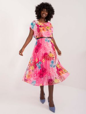 Rochie de zi roz - rochii de zi