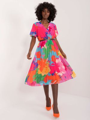 Rochie de zi roz - rochii de zi