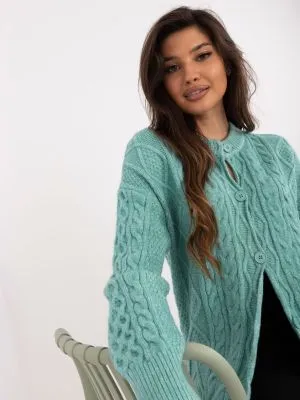 Cardigan dama albastru - cardigane
