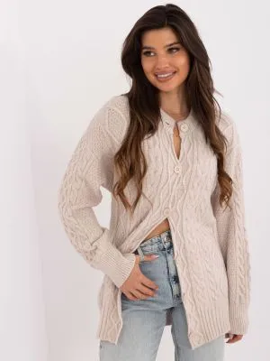 Cardigan dama bej - cardigane