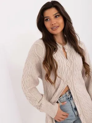 Cardigan dama bej - cardigane