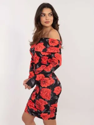 Rochie de zi stil spaniol negru - rochii de zi