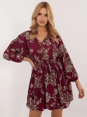 Rochie de zi violet - rochii de zi