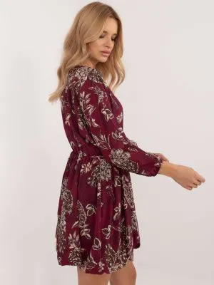 Rochie de zi violet - rochii de zi