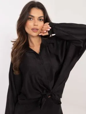 Camasa dama negru - camasi