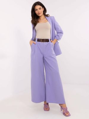 Pantaloni dama violet - pantaloni