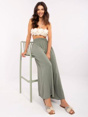 Pantaloni dama verde - pantaloni